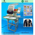 2015 Elucky china embroidery machine parts with 7" touch screen for cap garments shoes embroidery